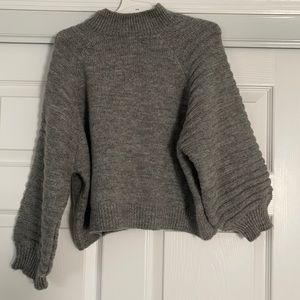Zara brand gray sweater never worn before!